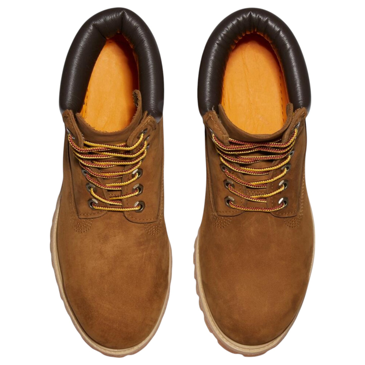 Mens Timberland 6-Inch Premium Boots Dark Wheat Nubuck