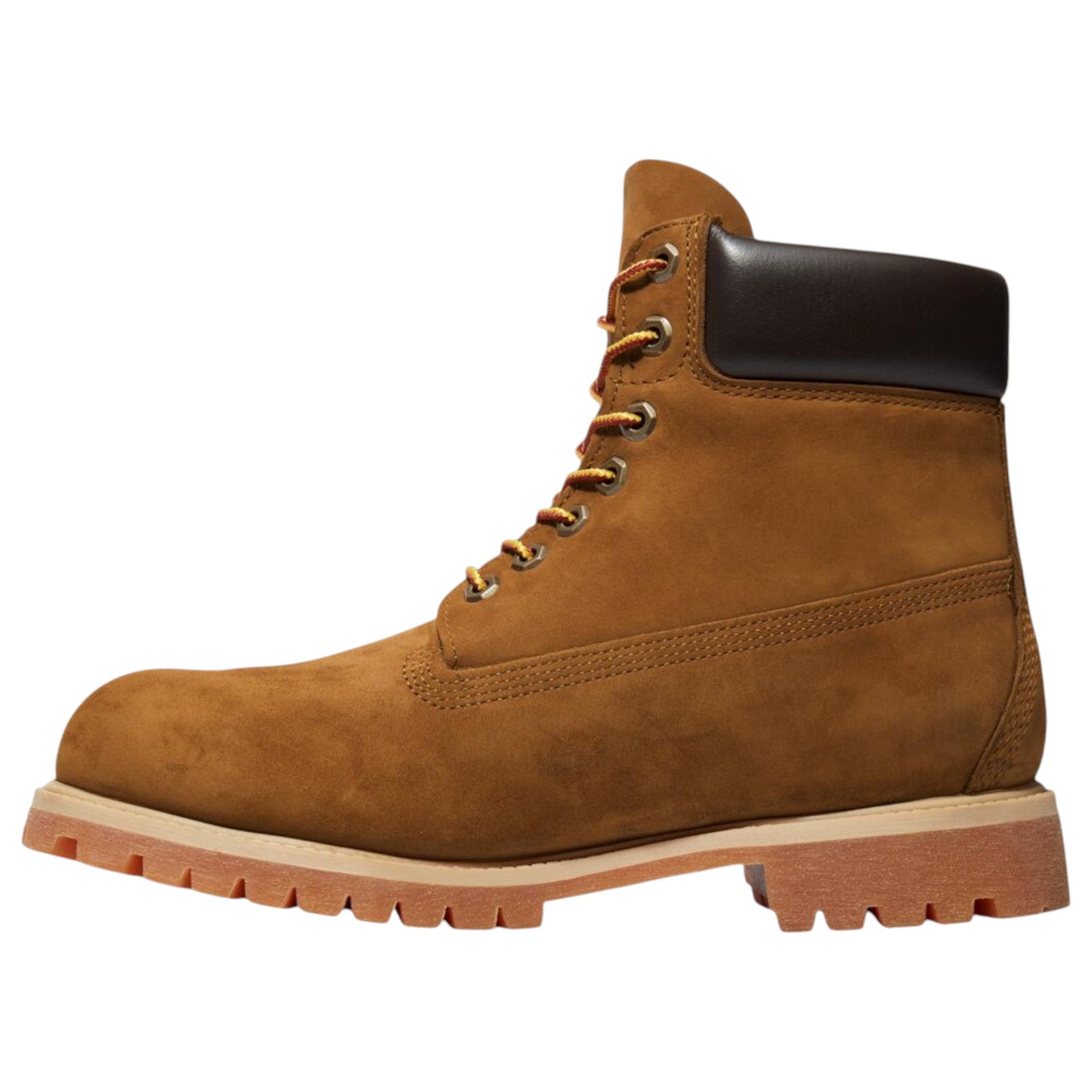 Mens Timberland 6-Inch Premium Boots Dark Wheat Nubuck