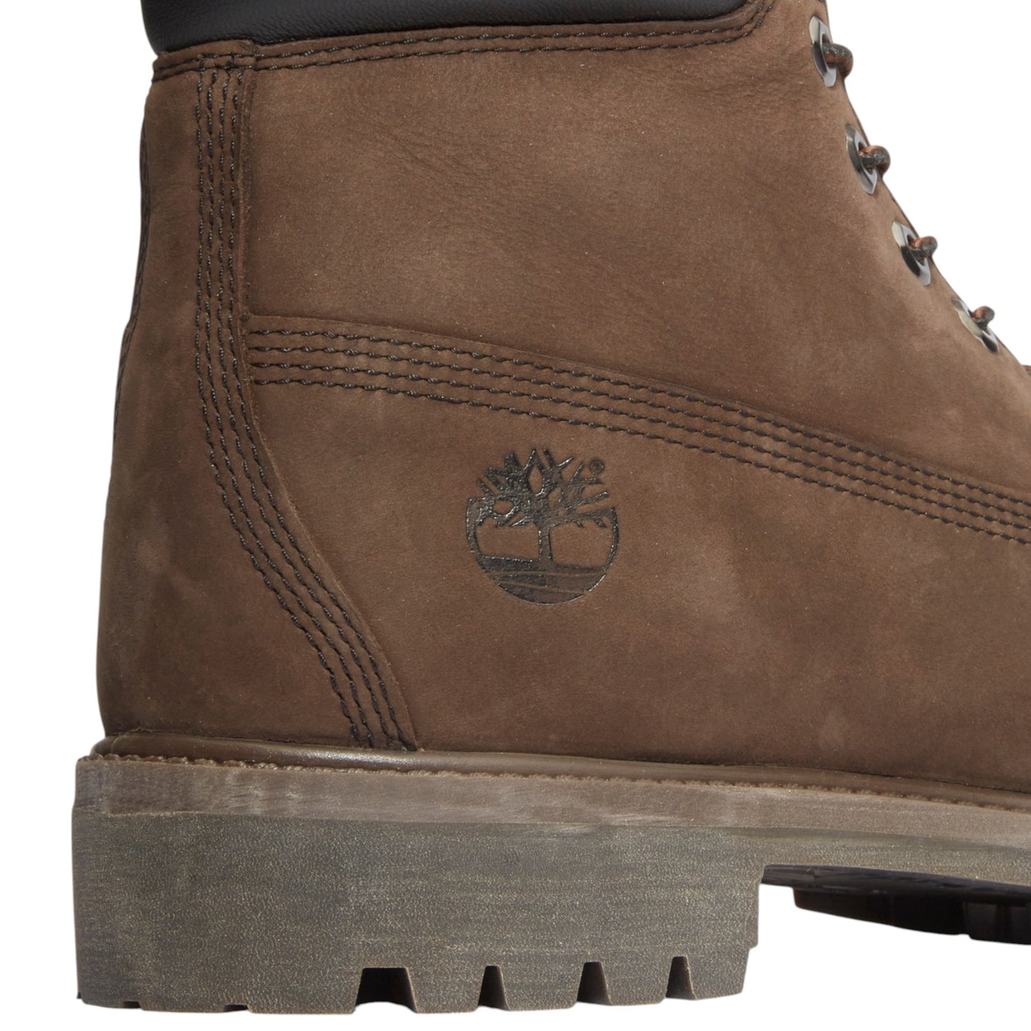 Mens Timberland 6-Inch Premium Boots Old Medium Brown Nubuck