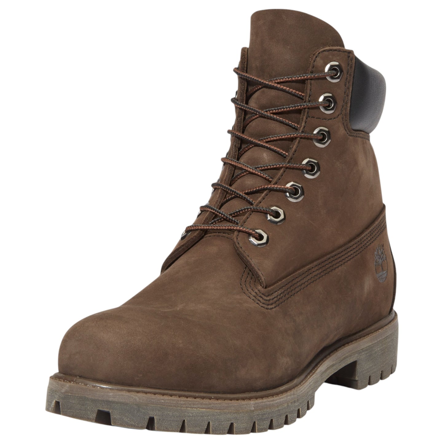 Mens Timberland 6-Inch Premium Boots Old Medium Brown Nubuck