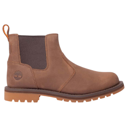 Mens Timberland Mid Chelsea Redwood Falls Boots Brown