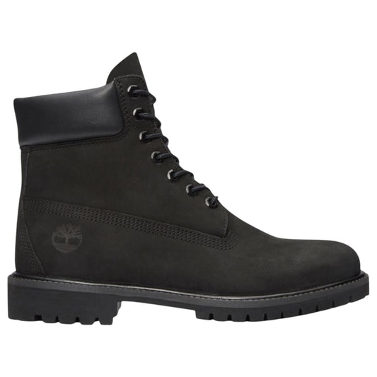 Mens Timberland 6-Inch Premium Boots Black Nubuck