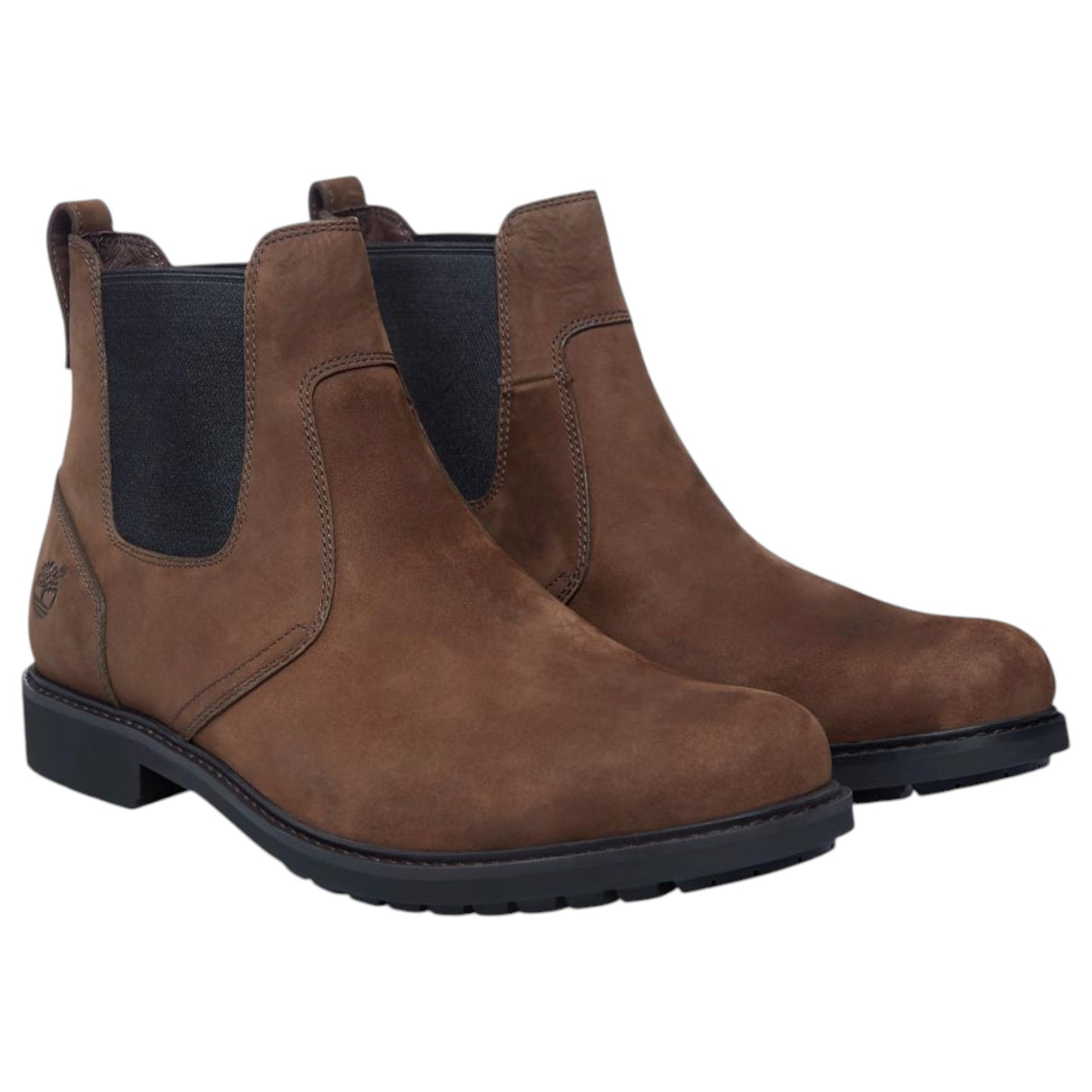 Mens Timberland Stormbucks Mid Chelsea Boots Brown