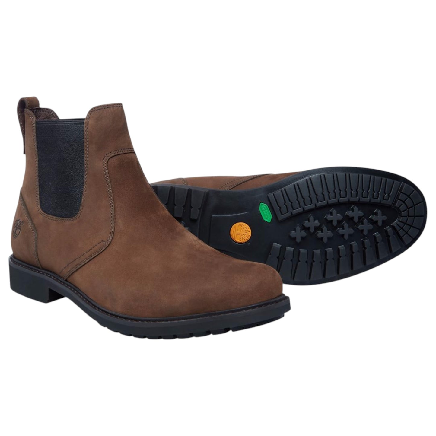 Mens Timberland Stormbucks Mid Chelsea Boots Brown