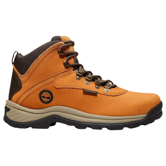 Mens Timberland White Ledge Mid Hiker Boots Wheat Nubuck