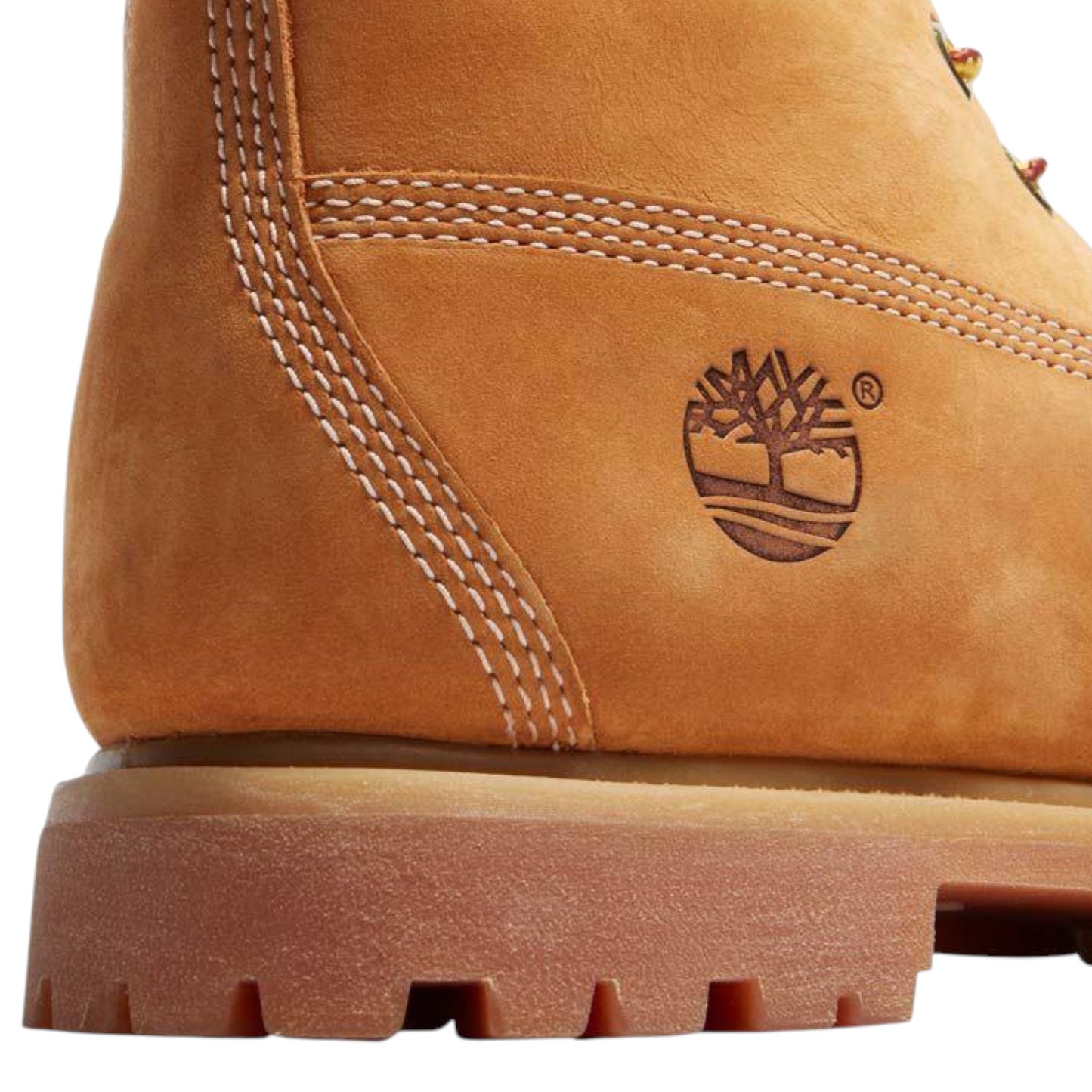 Womens Timberland 6-Inch Premium Wide Boots Wheat Nubuck