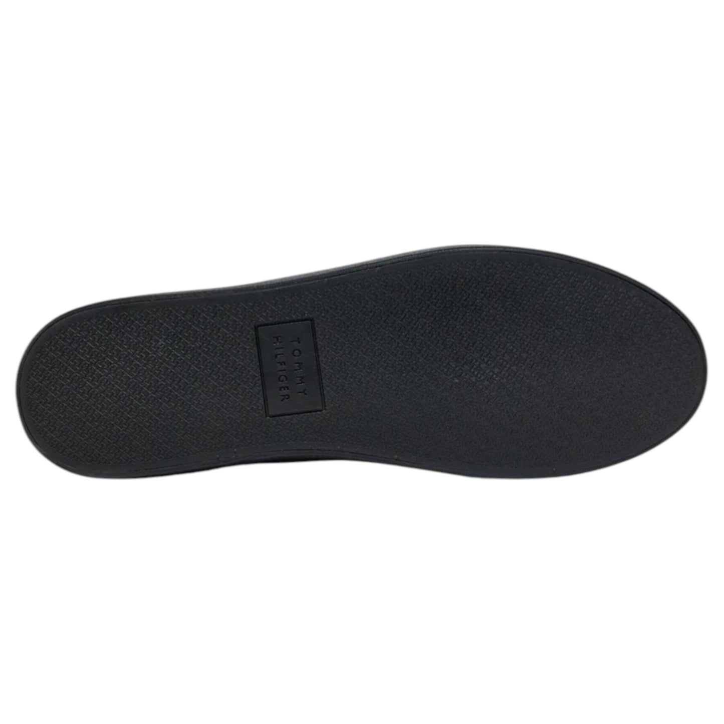 Mens Tommy Hilfiger Logo Patch Shoes Black