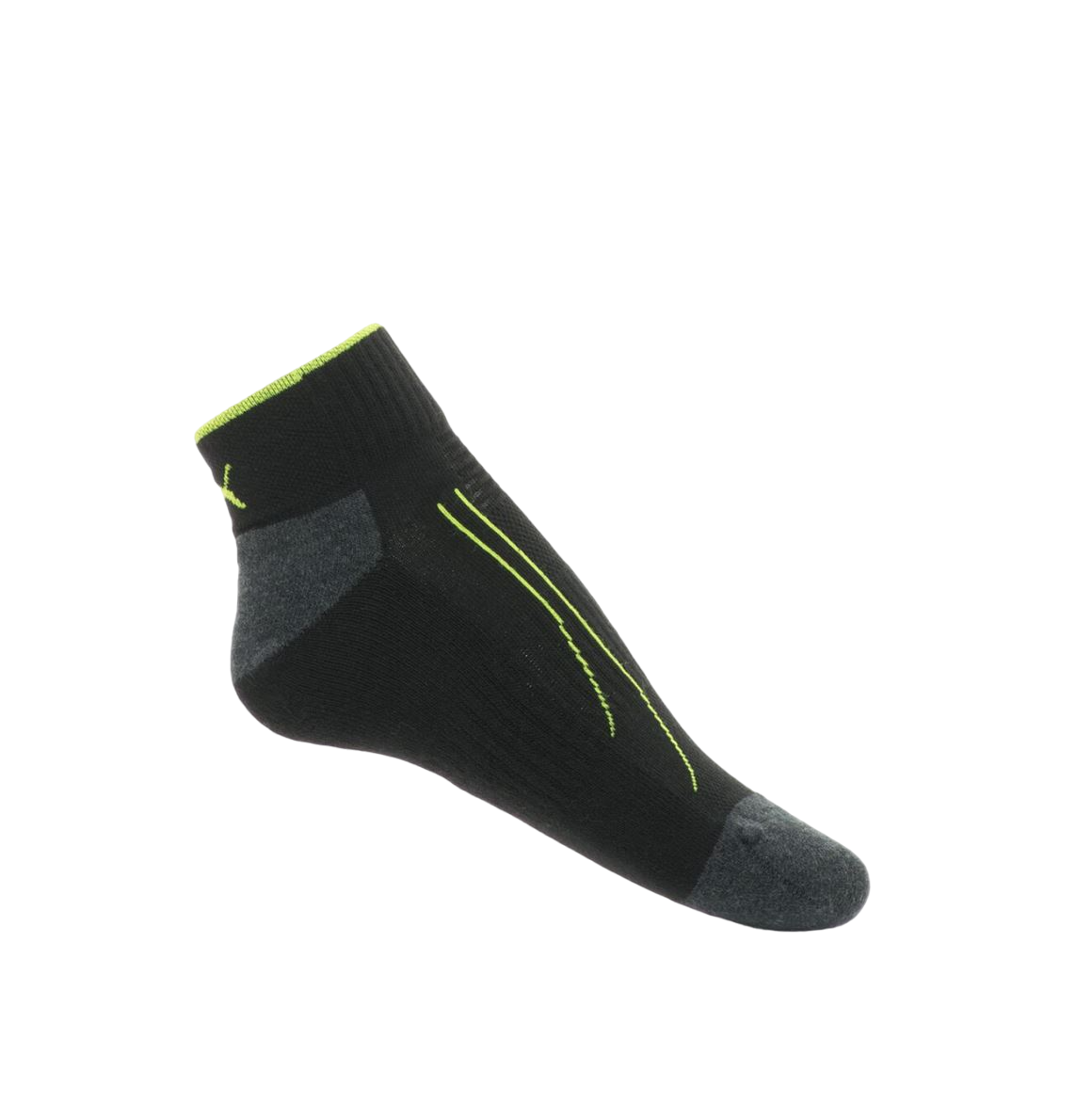 10 Pack Mens Puma Performance Training Quarter Crew Socks Black/White