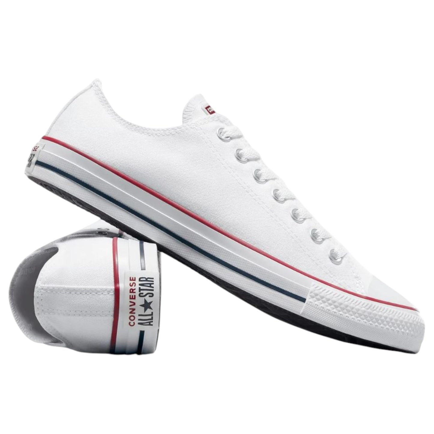 Unisex Adults Converse Chuck Taylor All Star Low Top Shoes Optical White