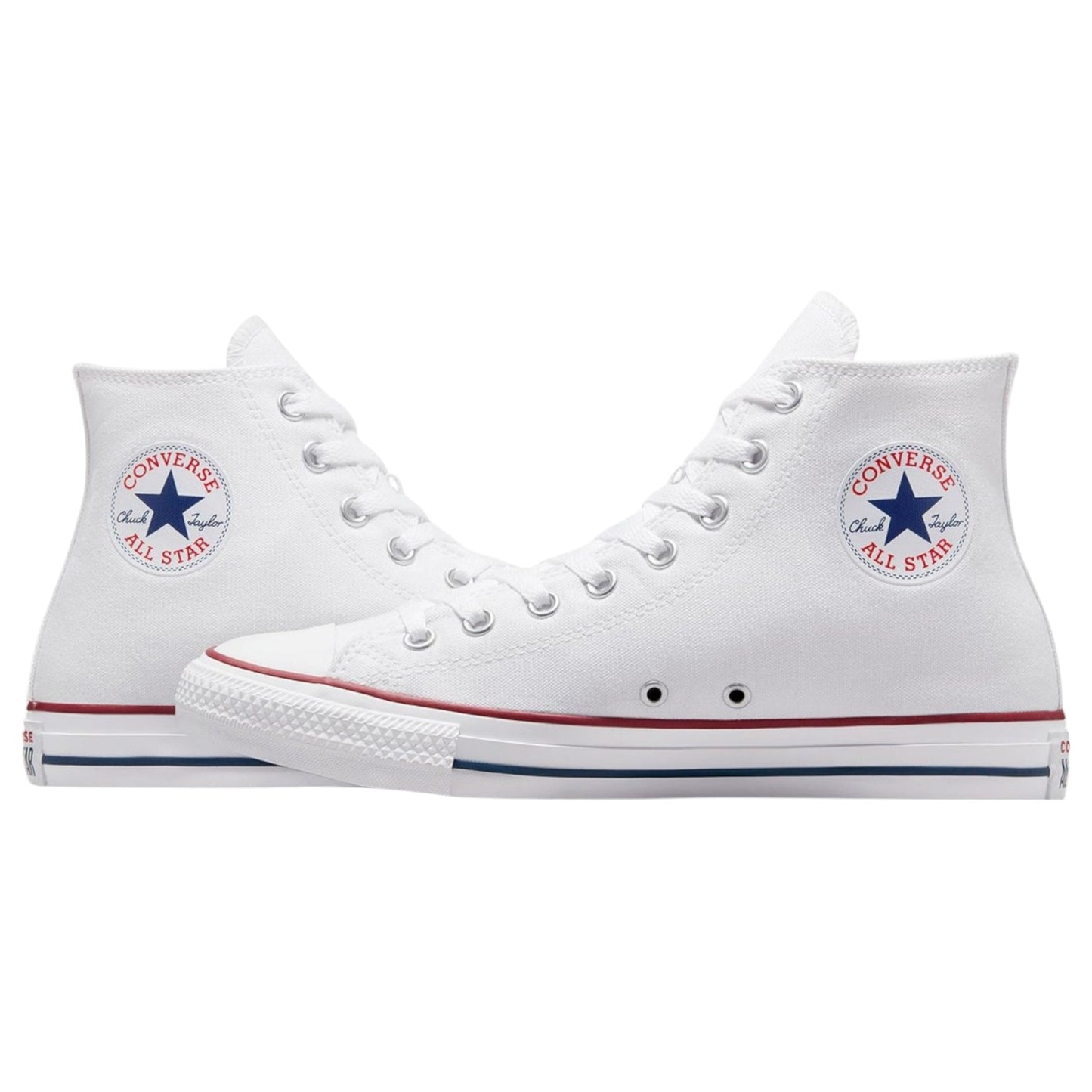 Unisex Adults Converse Chuck Taylor All Star High Top Shoes Optical White