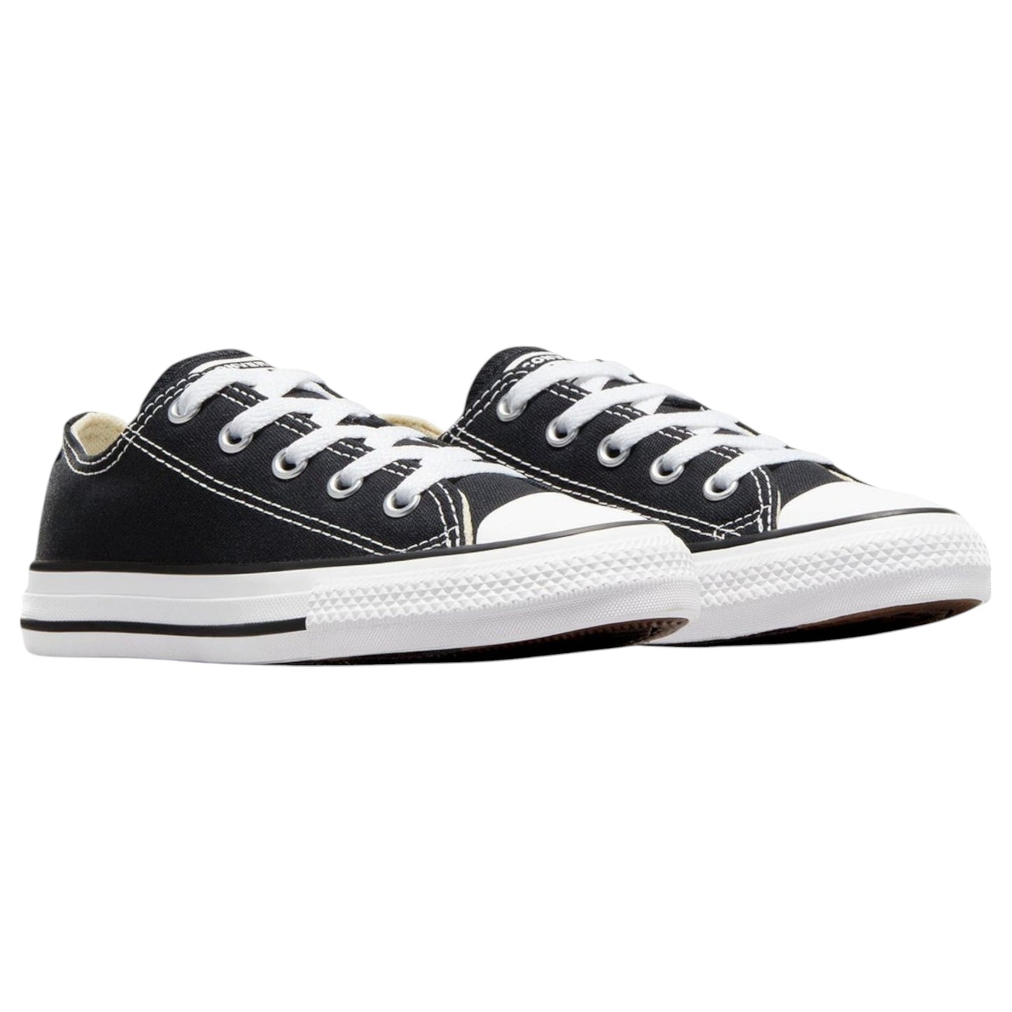 Unisex Kids Converse Chuck Taylor All Star Low Top Shoes Black