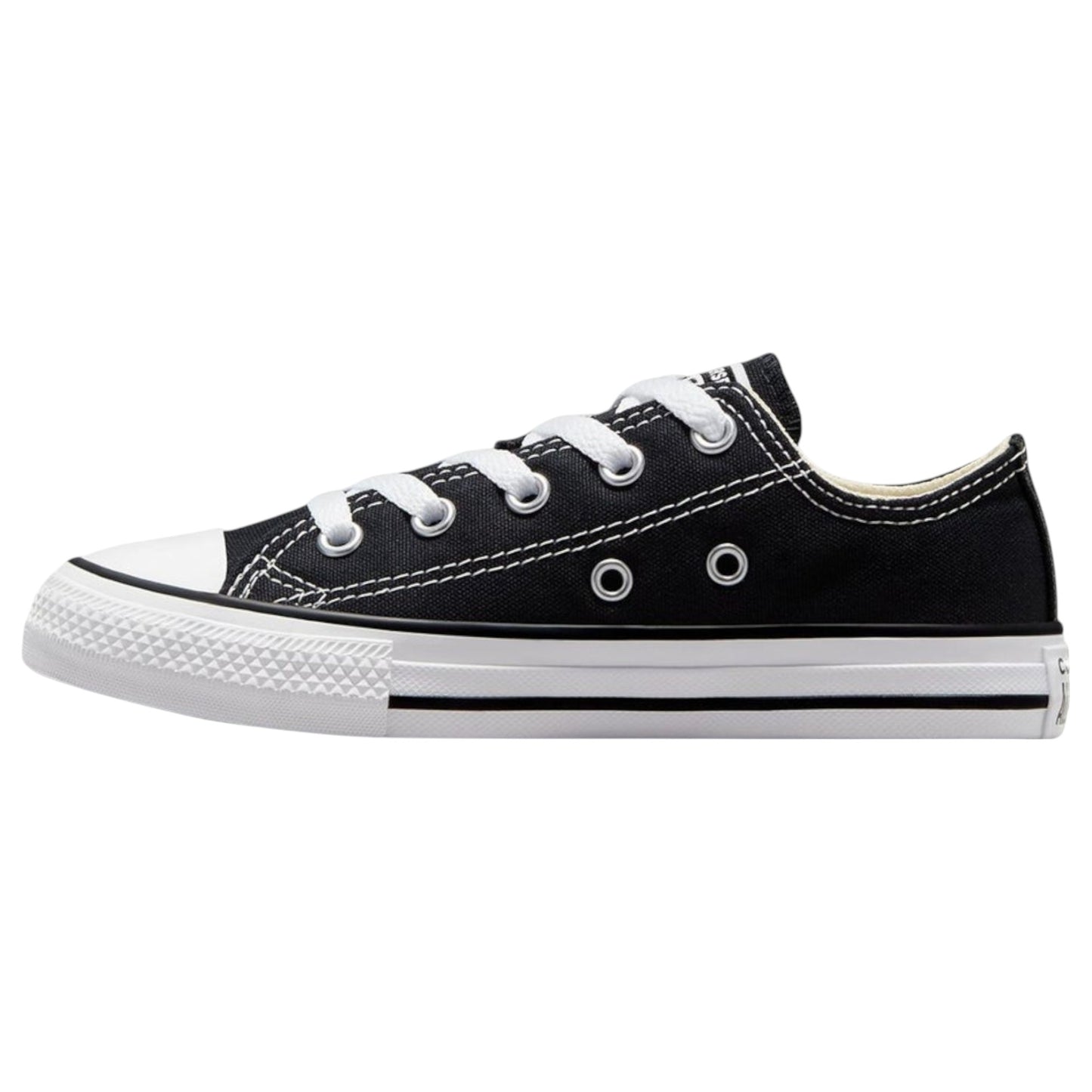 Unisex Kids Converse Chuck Taylor All Star Low Top Shoes Black