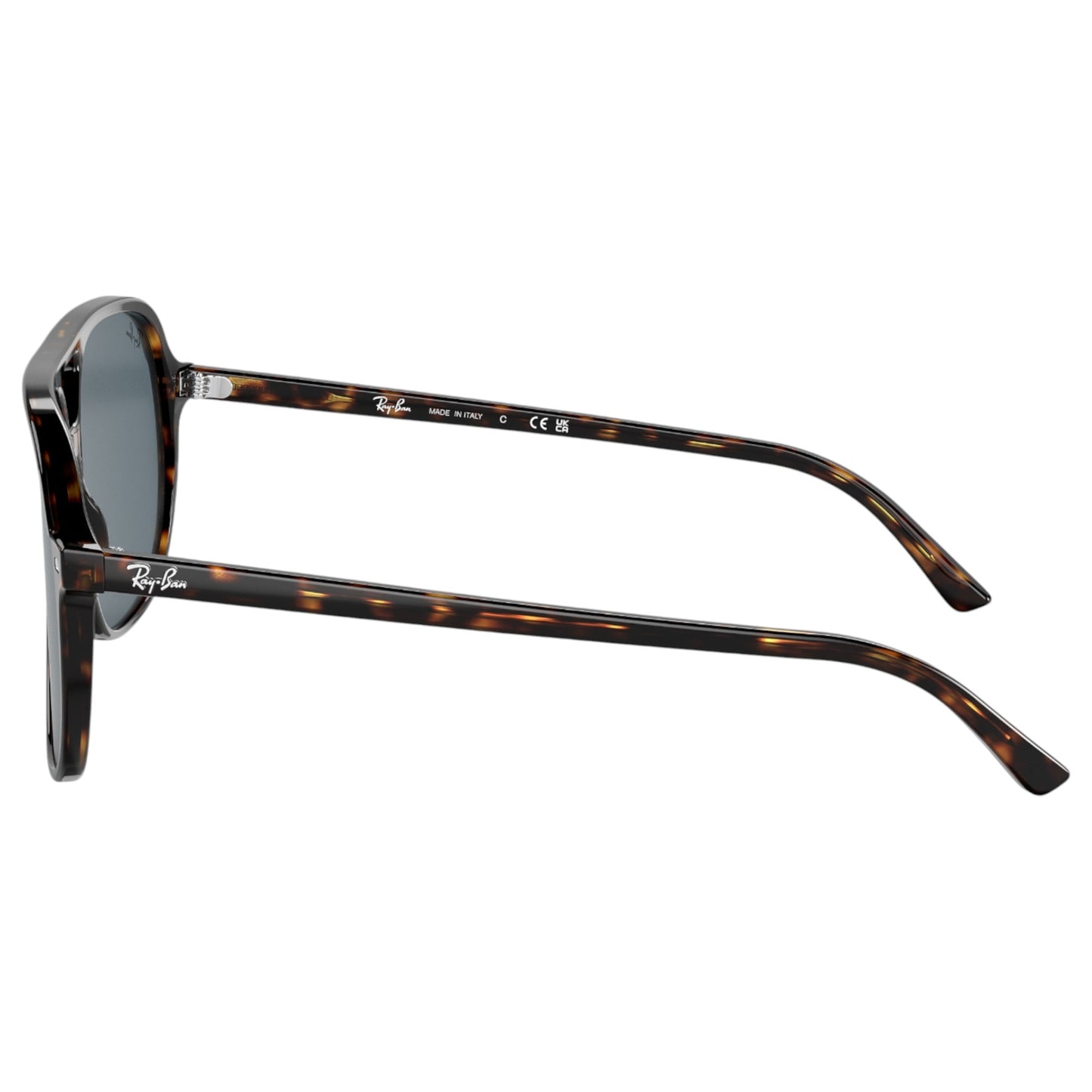 Unisex Adults Ray-Ban Bill RB2198 Sunglasses Polished Havana/ Blue