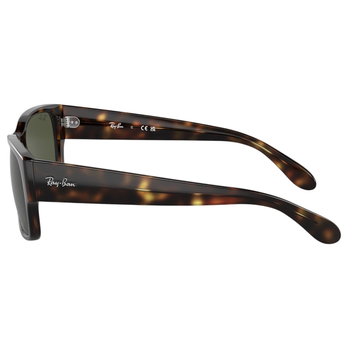 Unisex Adults Ray-Ban RB4388 Sunglasses Polished Havana/ Green