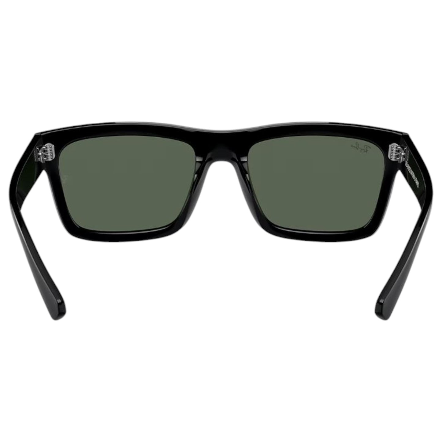 Unisex Adults Ray-Ban Warren RB4396 Sunglasses Polished Black/ Dark Green