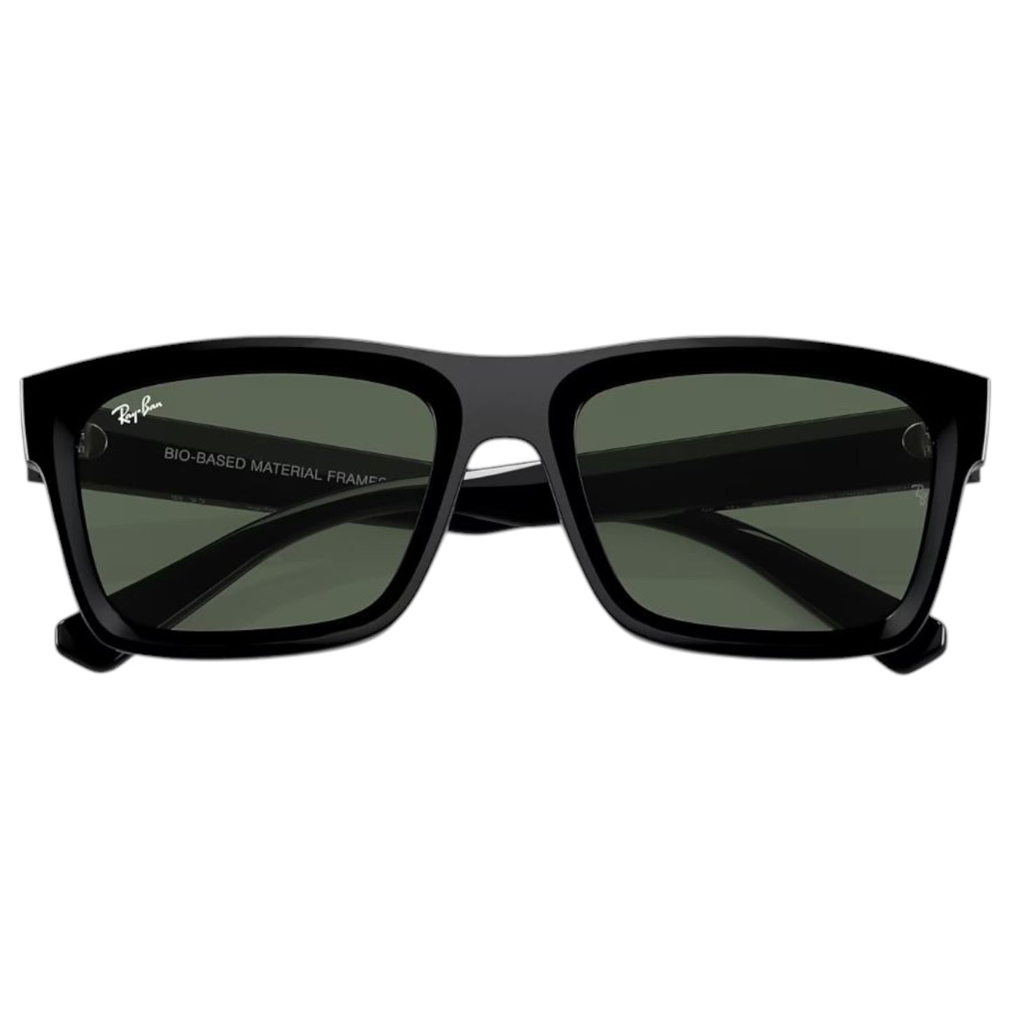 Unisex Adults Ray-Ban Warren RB4396 Sunglasses Polished Black/ Dark Green