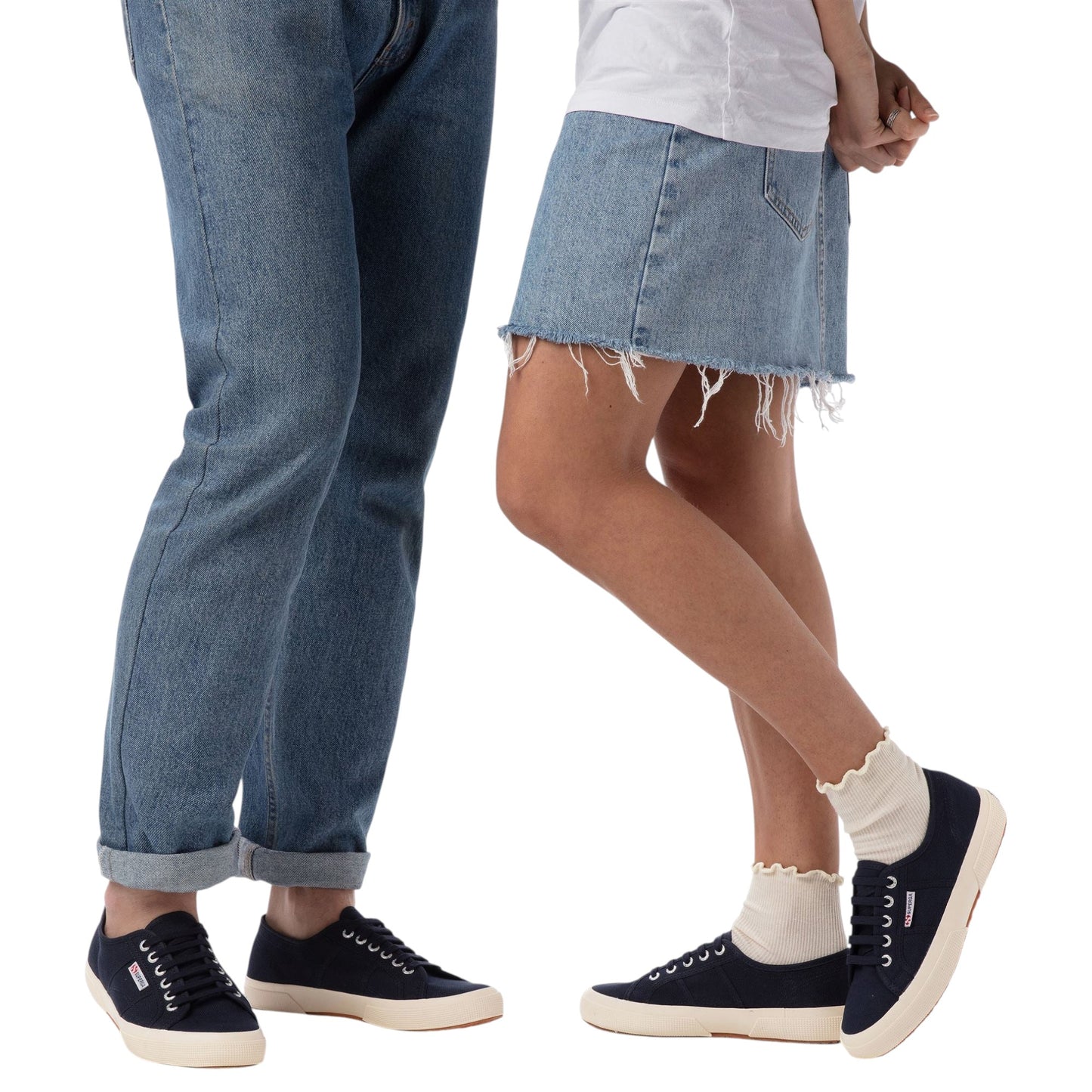 Unisex Adults Superga 2750 Cotu Classic Shoes Navy