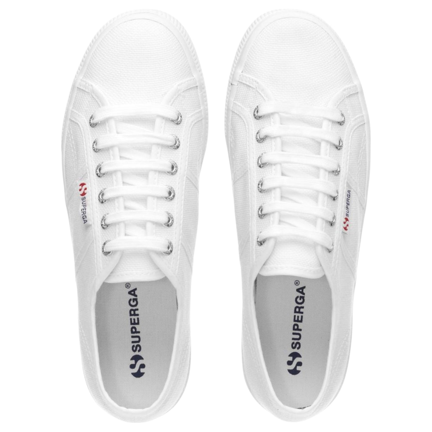 Unisex Adults Superga 2790 Platform Shoes White