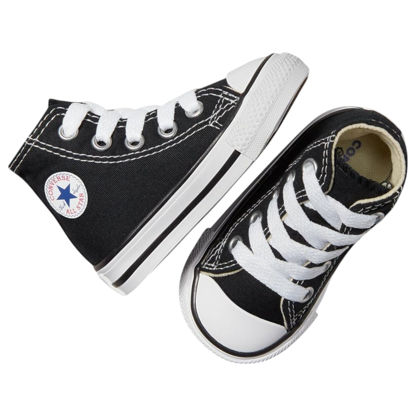 Infant Unisex Converse Chuck Taylor All Star High Top Shoes Black