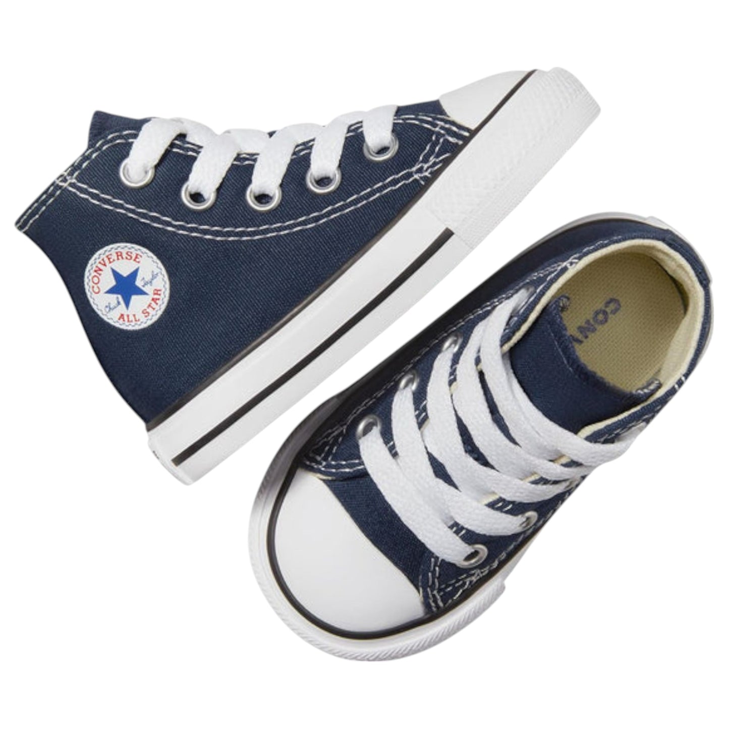 Infant Unisex Converse Chuck Taylor All Star High Top Shoes Navy