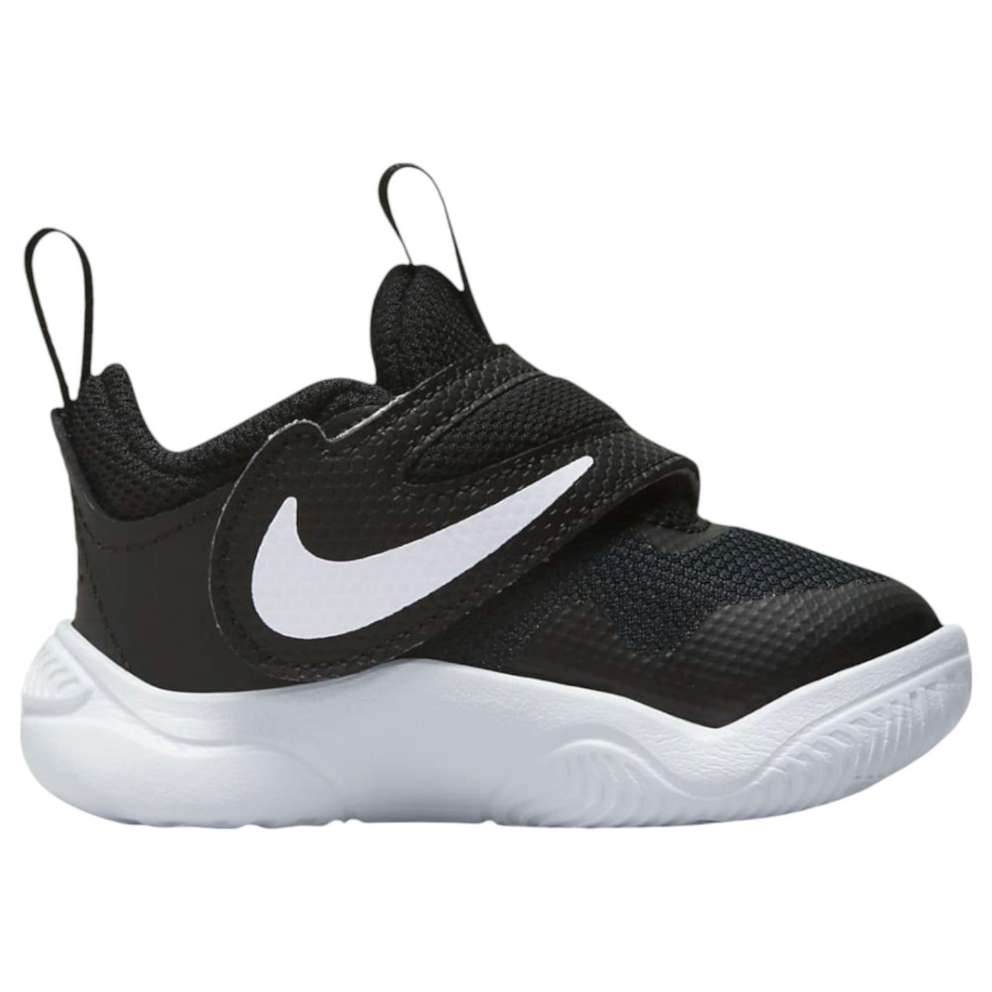 Infant Unisex Nike Team Hustle D 11 Shoes Black/White