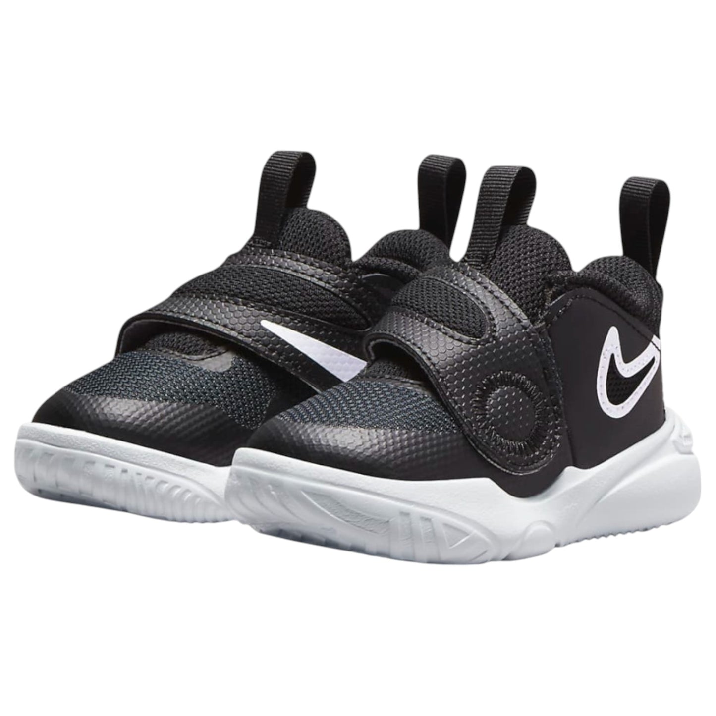 Infant Unisex Nike Team Hustle D 11 Shoes Black/White