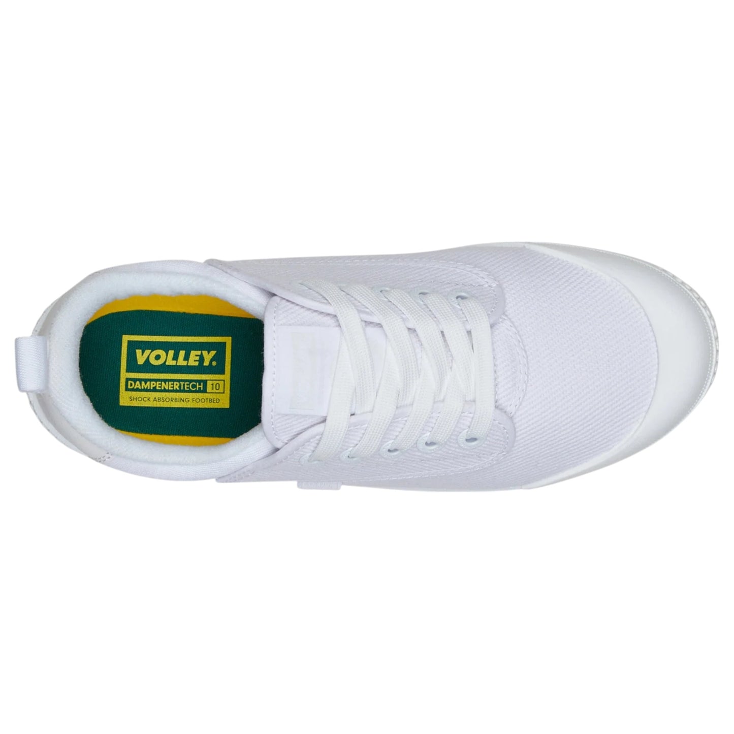 Unisex Adults Volley Heritage Low Shoes White/White