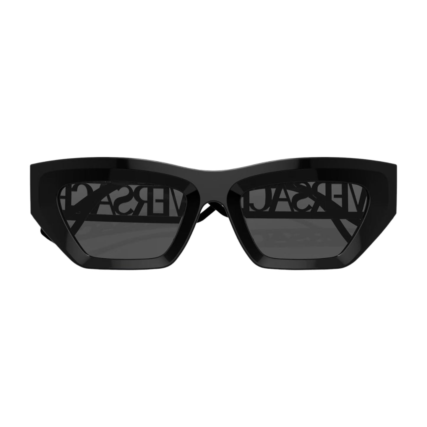 Womens Versace VE4432U Sunglasses Black/Dark Grey