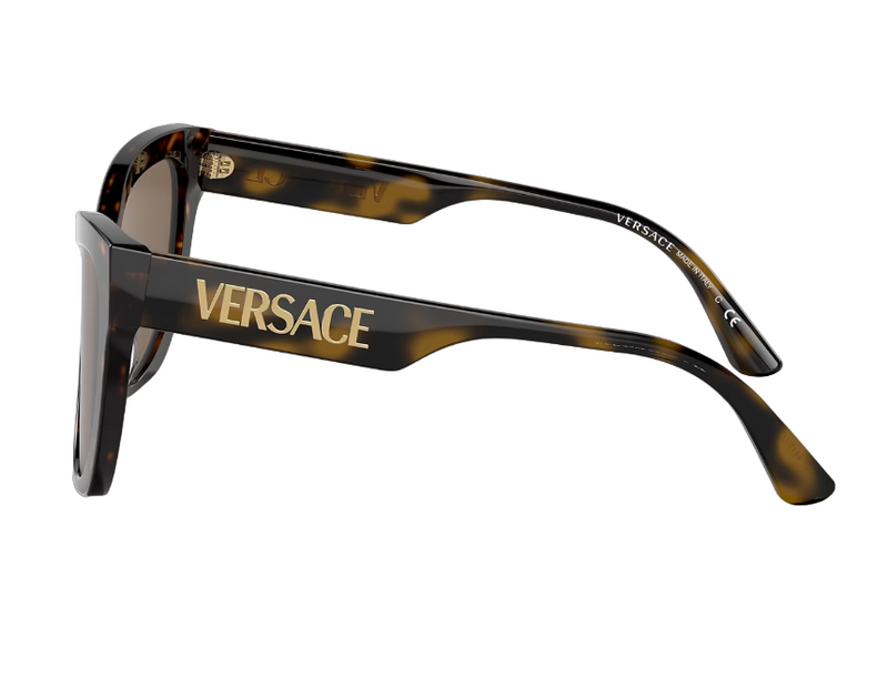 Womens Versace Sunglasses Ve4417u Dark Havana Brown Sunnies
