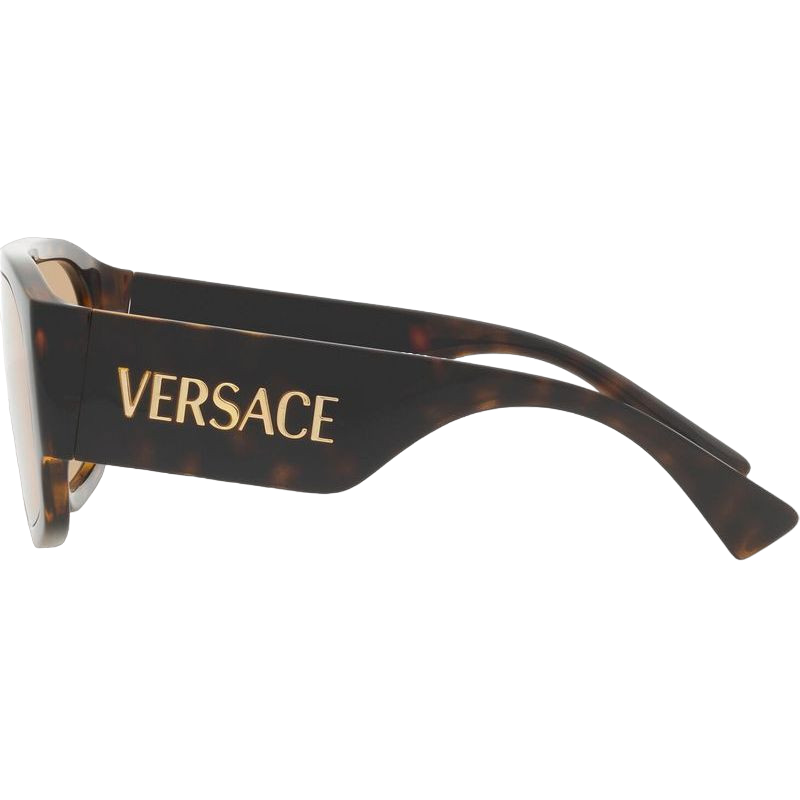 Unisex Versace Sunglasses Ve4439 Fashion Spectacles Havana Light Brown Sunnies