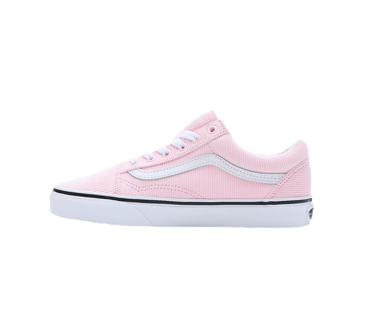 Mens Vans Old Skool Mini Cord Shoes Pink