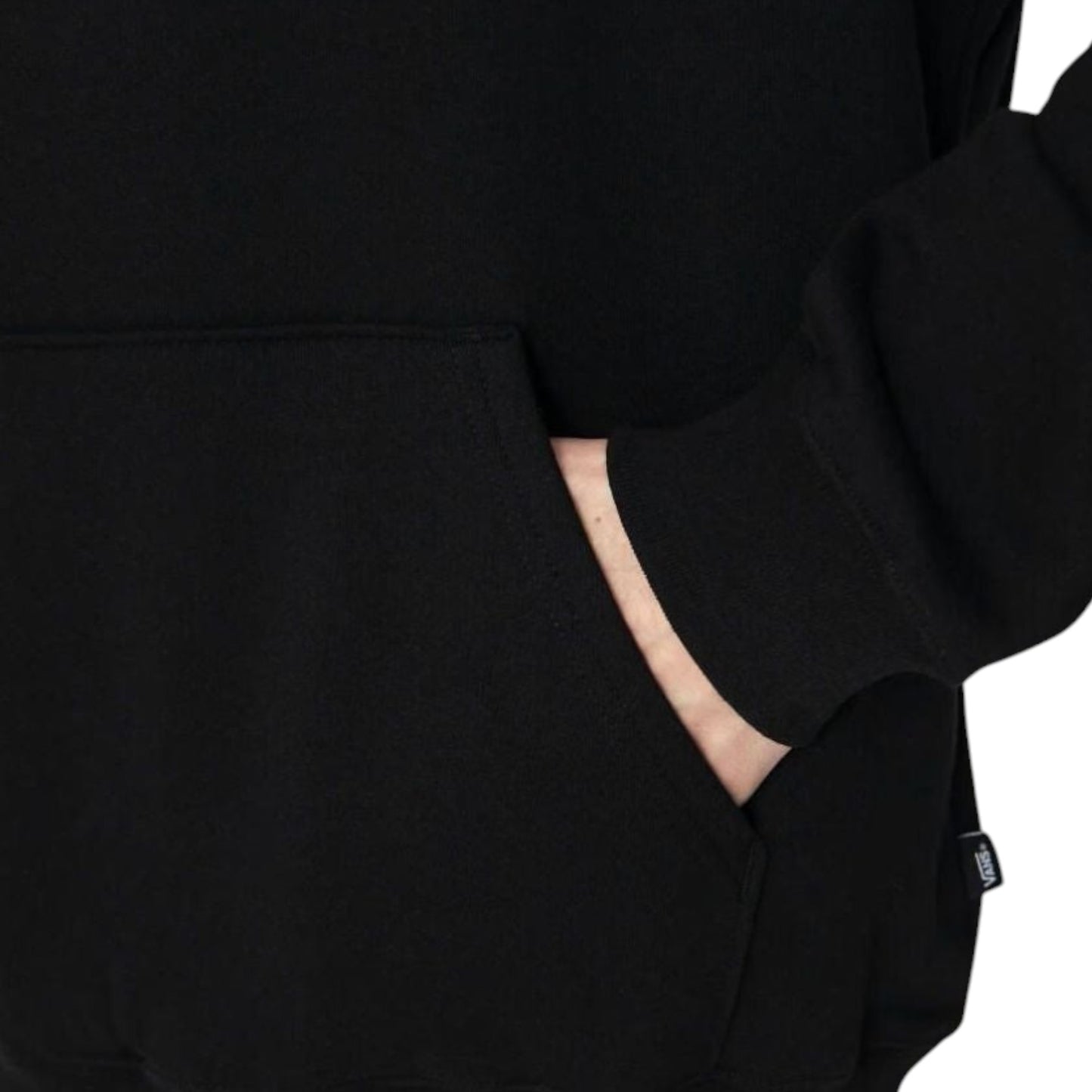 Mens Vans Arched Pullover Hoodie Black