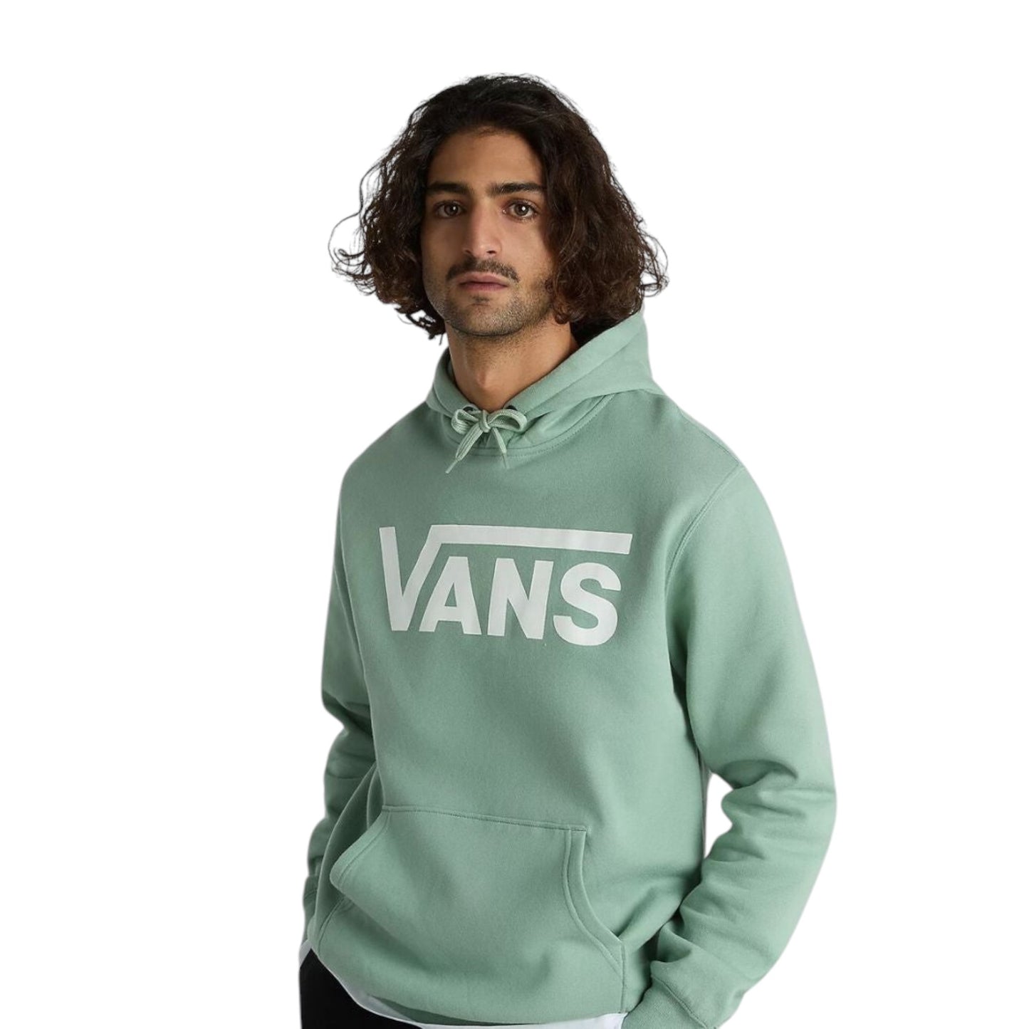 Mens Vans Classic Pullover Hoodie Green