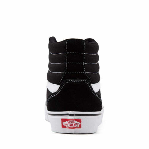 Mens Vans Filmore Hi High Top Shoes Black / White
