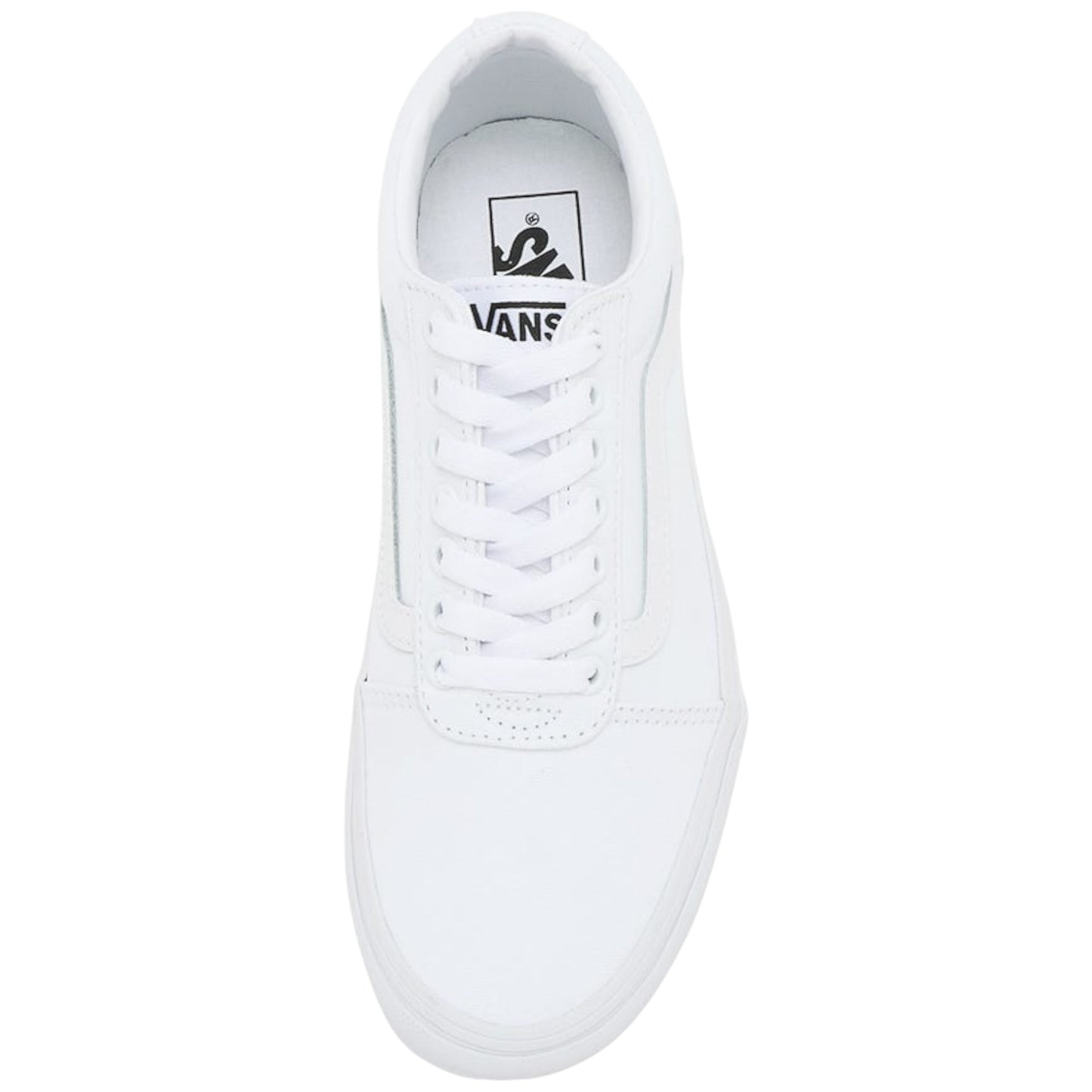 Mens Vans Ward Canvas Low Top Shoes White