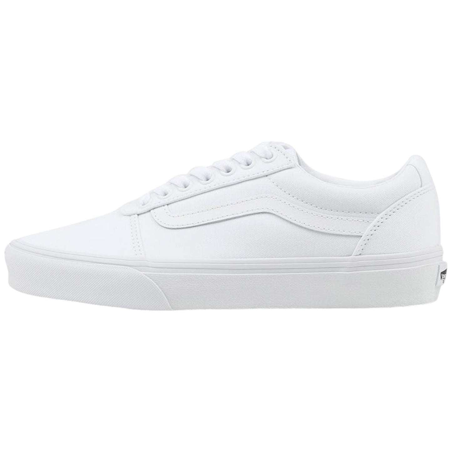 Mens Vans Ward Canvas Low Top Shoes White