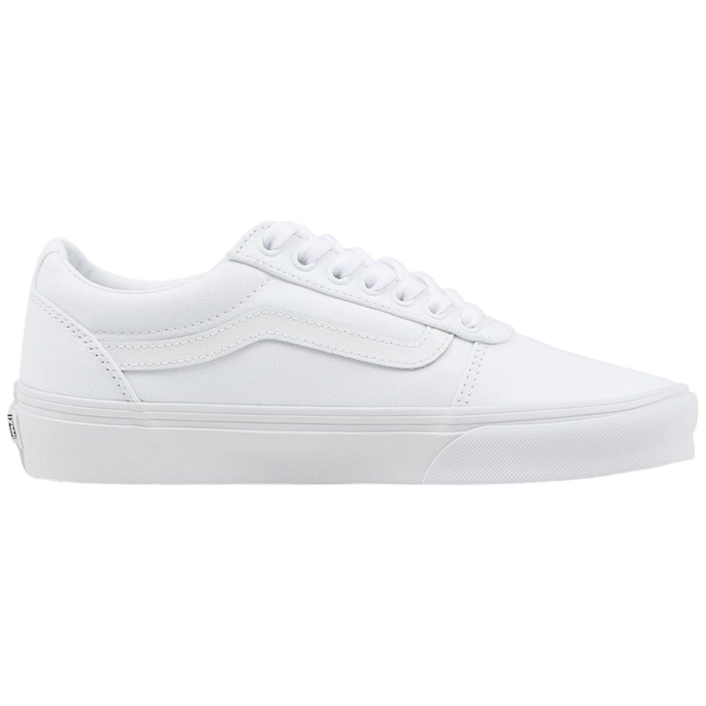 Mens Vans Ward Canvas Low Top Shoes White