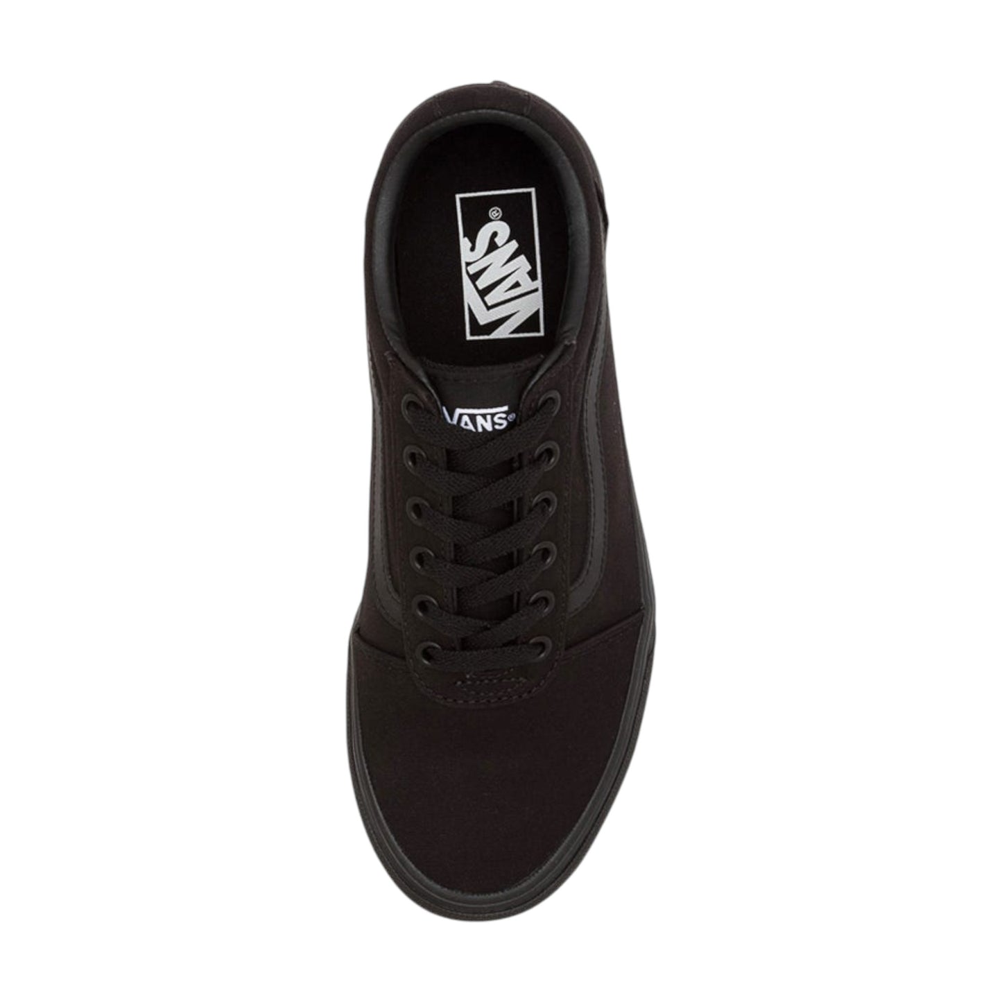 Womens Vans Ward Canvas Low Top Shoes Black