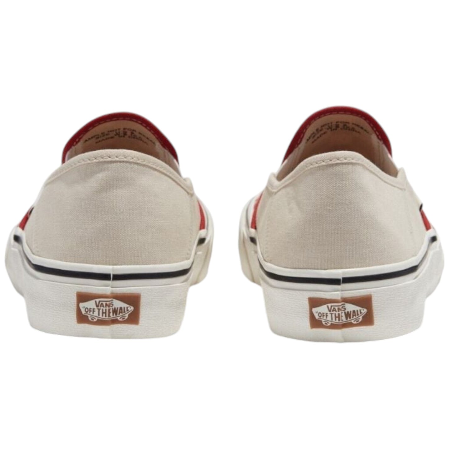 Mens Vans Slip-On VR3 SF Shoes Checkerboard Red