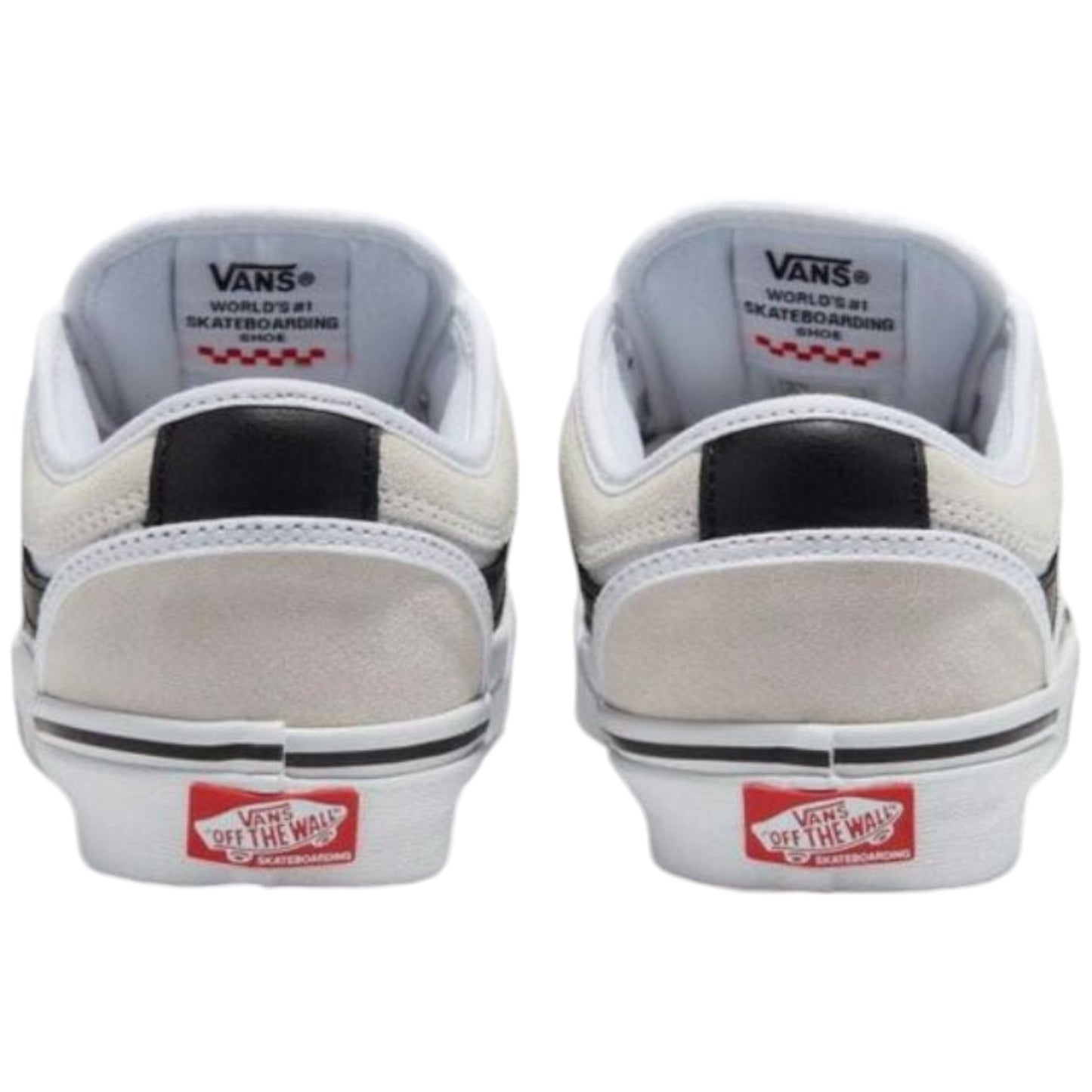 Mens Vans Chukka Low Sidestripe Shoes White/Black/Gum