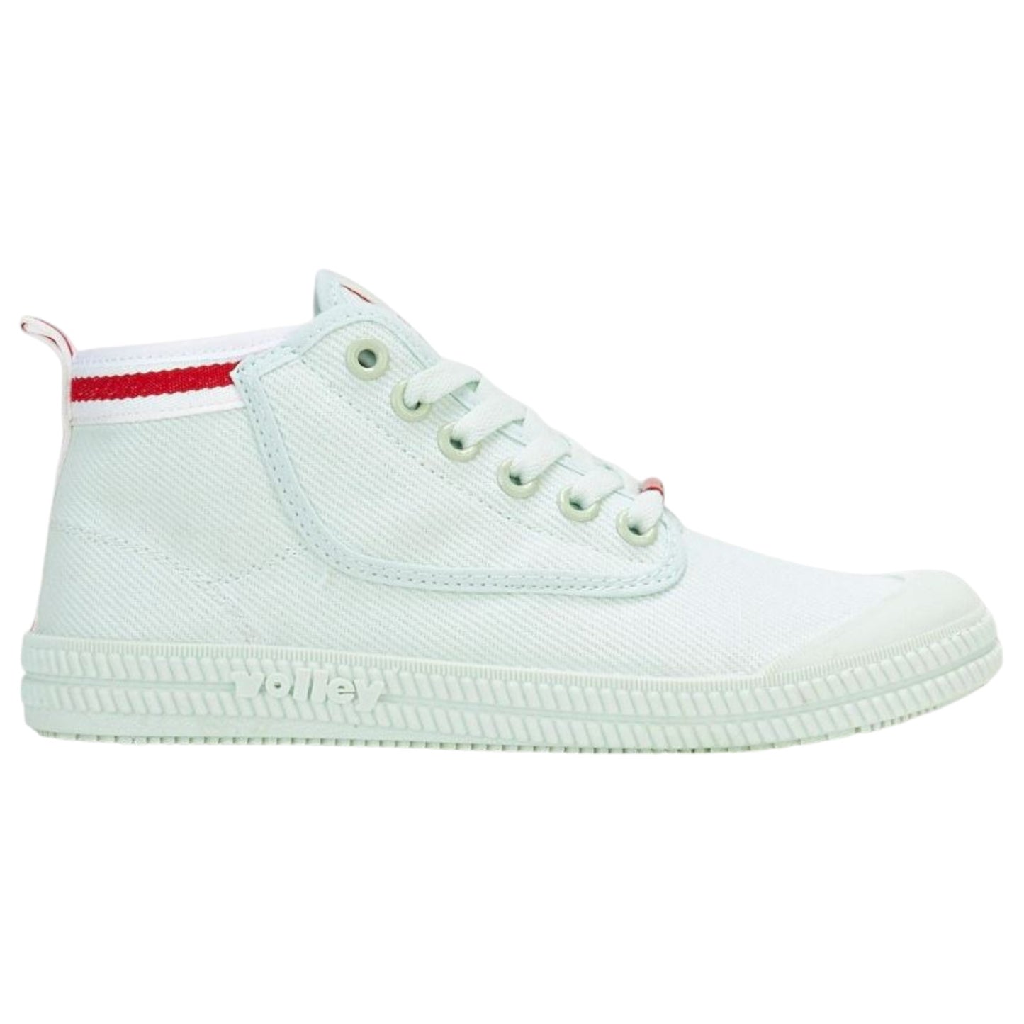 Unisex Adults Volley Heritage Hi Leap Shoes Mint/Red