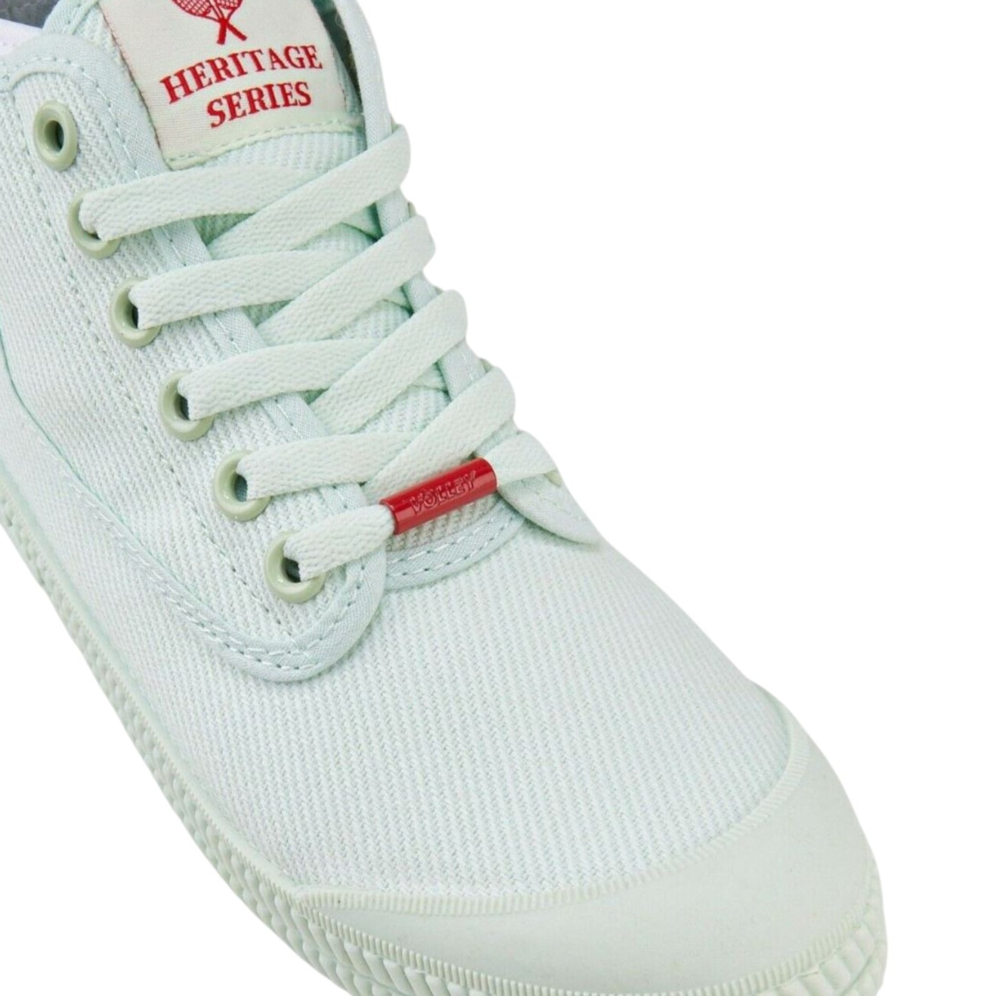 Unisex Adults Volley Heritage Hi Leap Shoes Mint/Red