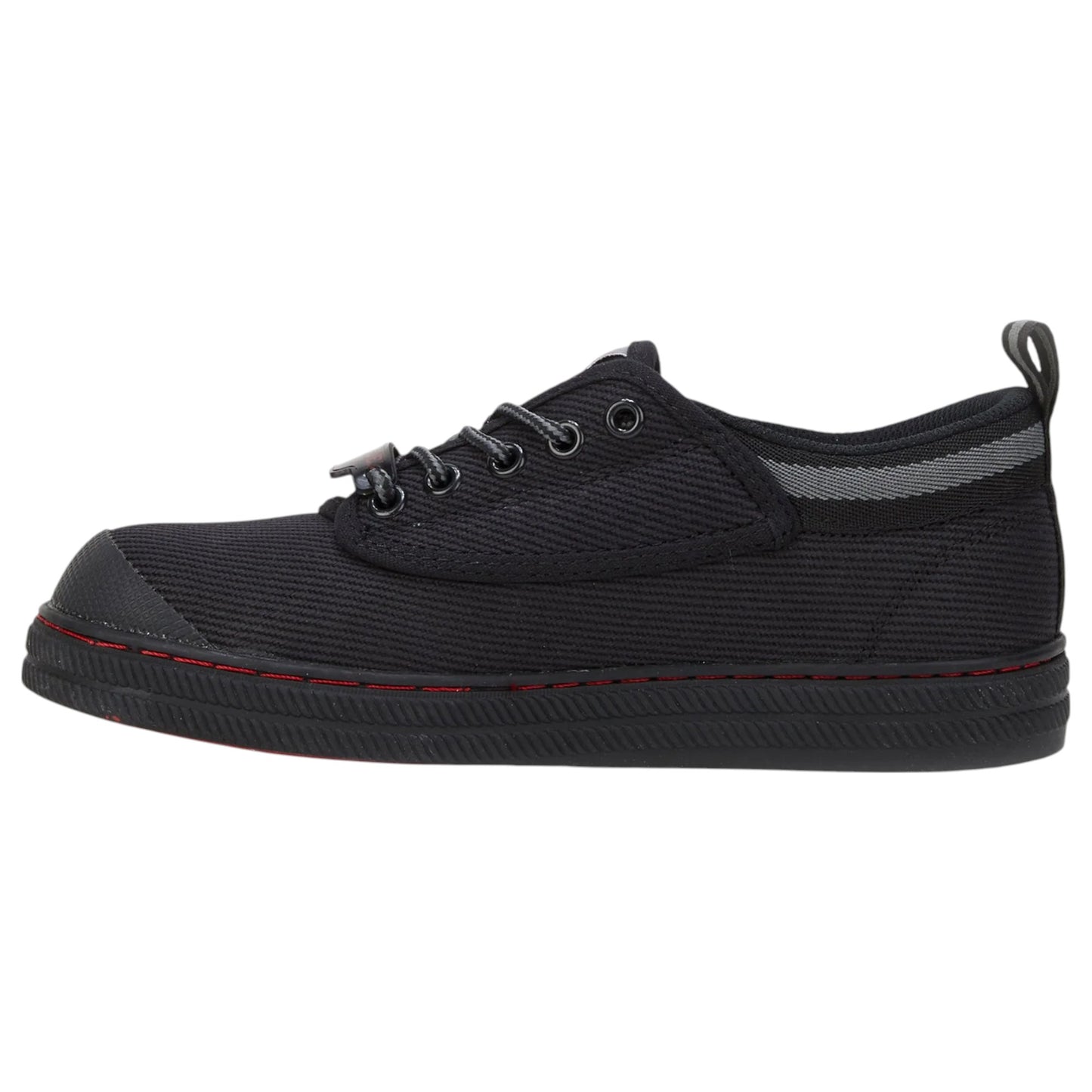 Mens Volley Safety Steel Cap Shoes Black/Grey