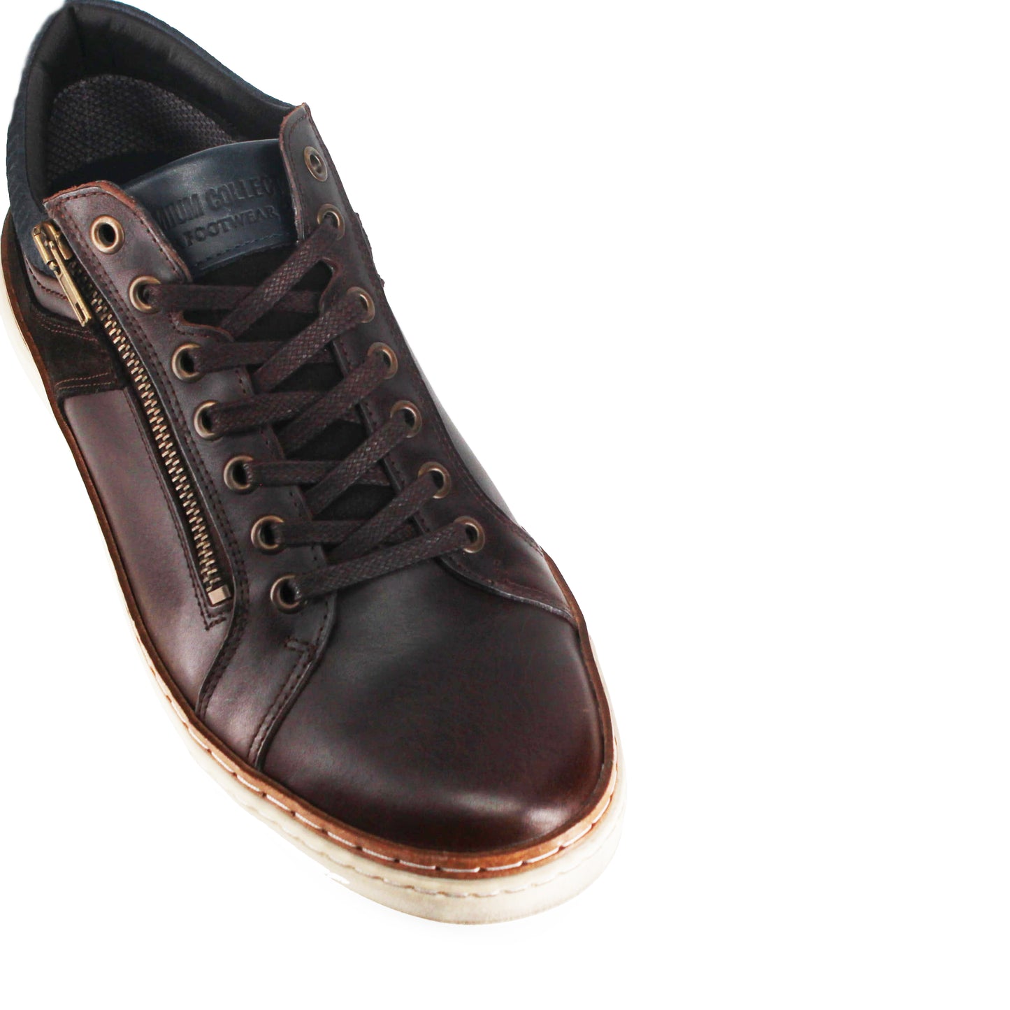 Mens Wild Rhino Whistle Shoes Dark Brown