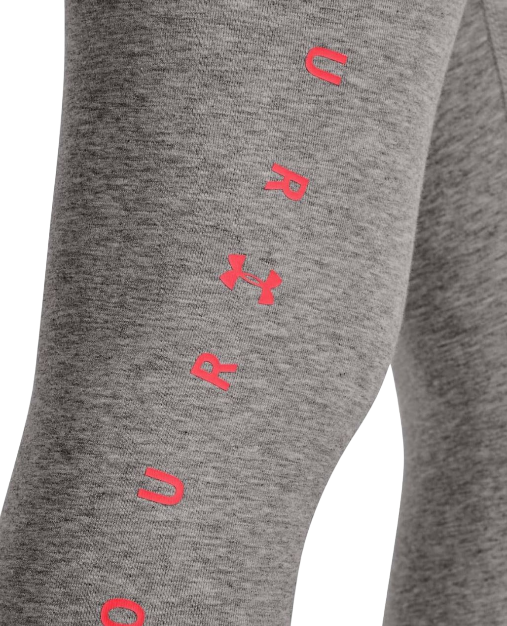 Womens Under Armour Graphic Leggings Charcoal / Heather / Black