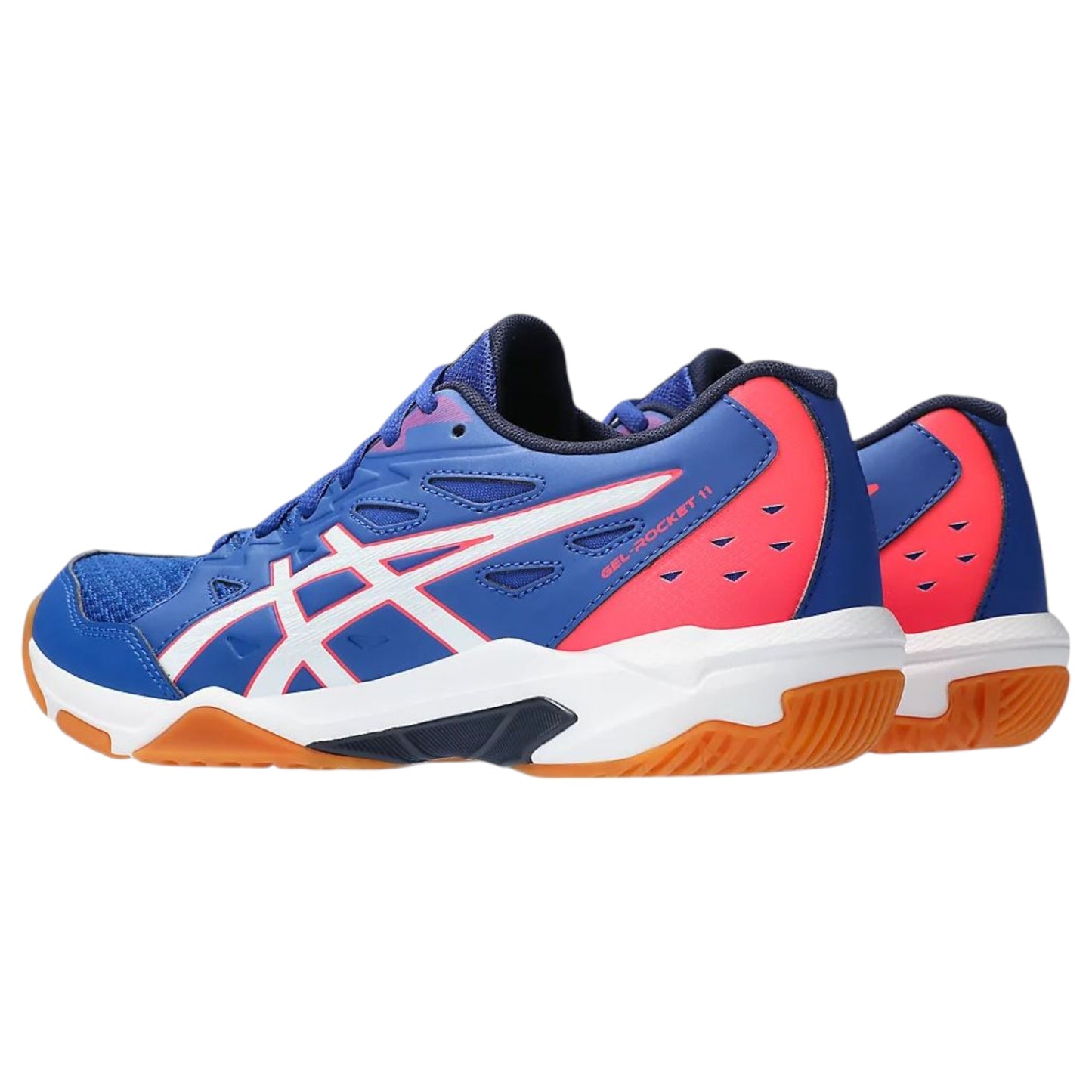 Womens Asics Gel-Rocket 11 Shoes Blue/White