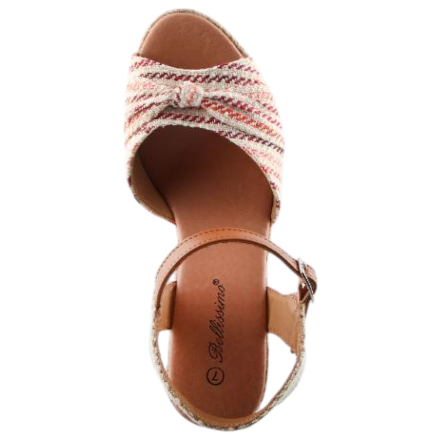 Womens Bellissimo Lou Sandals Red Multi