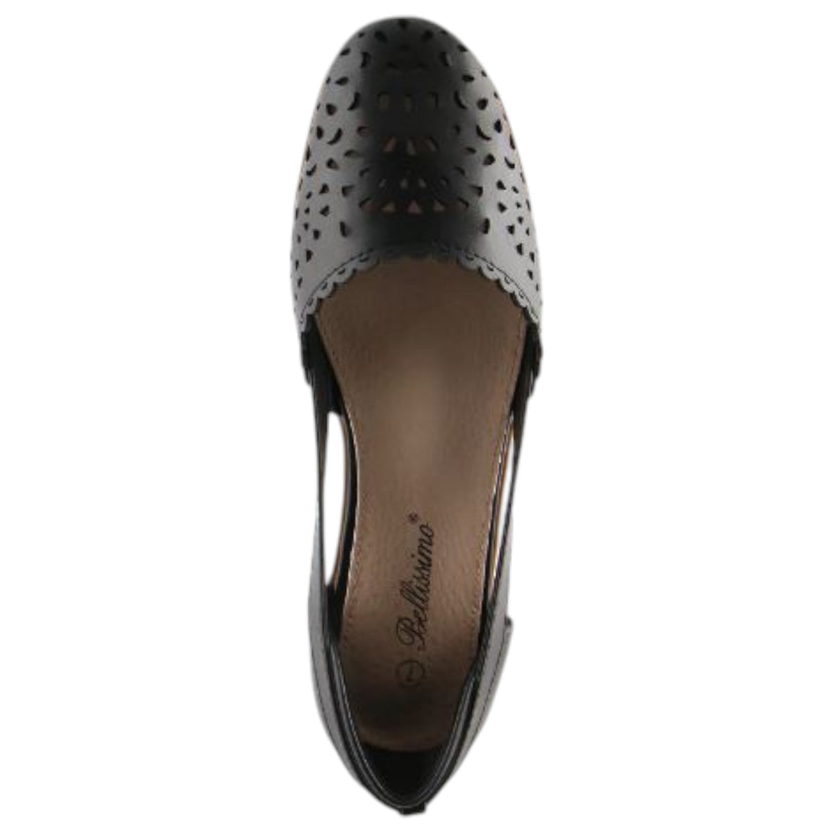 Womens Bellissimo Mavis Flats Black