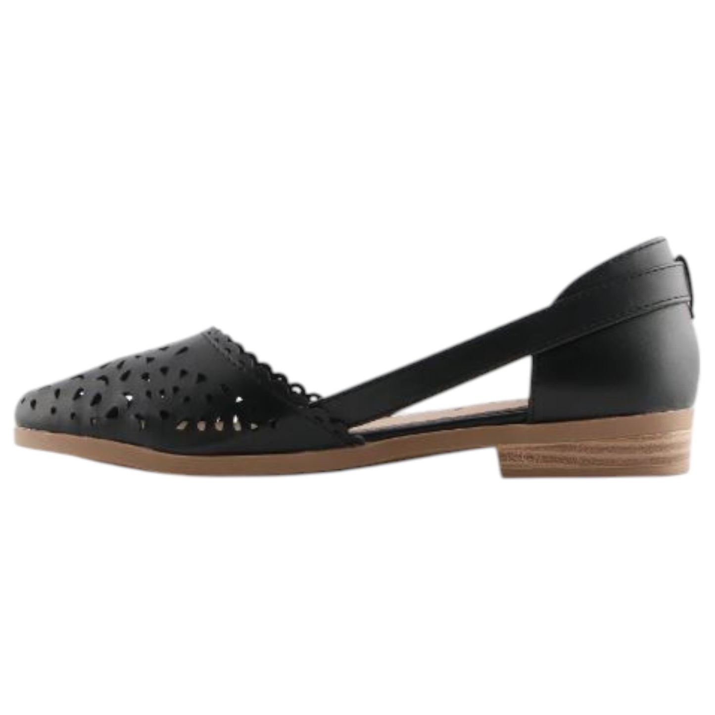 Womens Bellissimo Mavis Flats Black