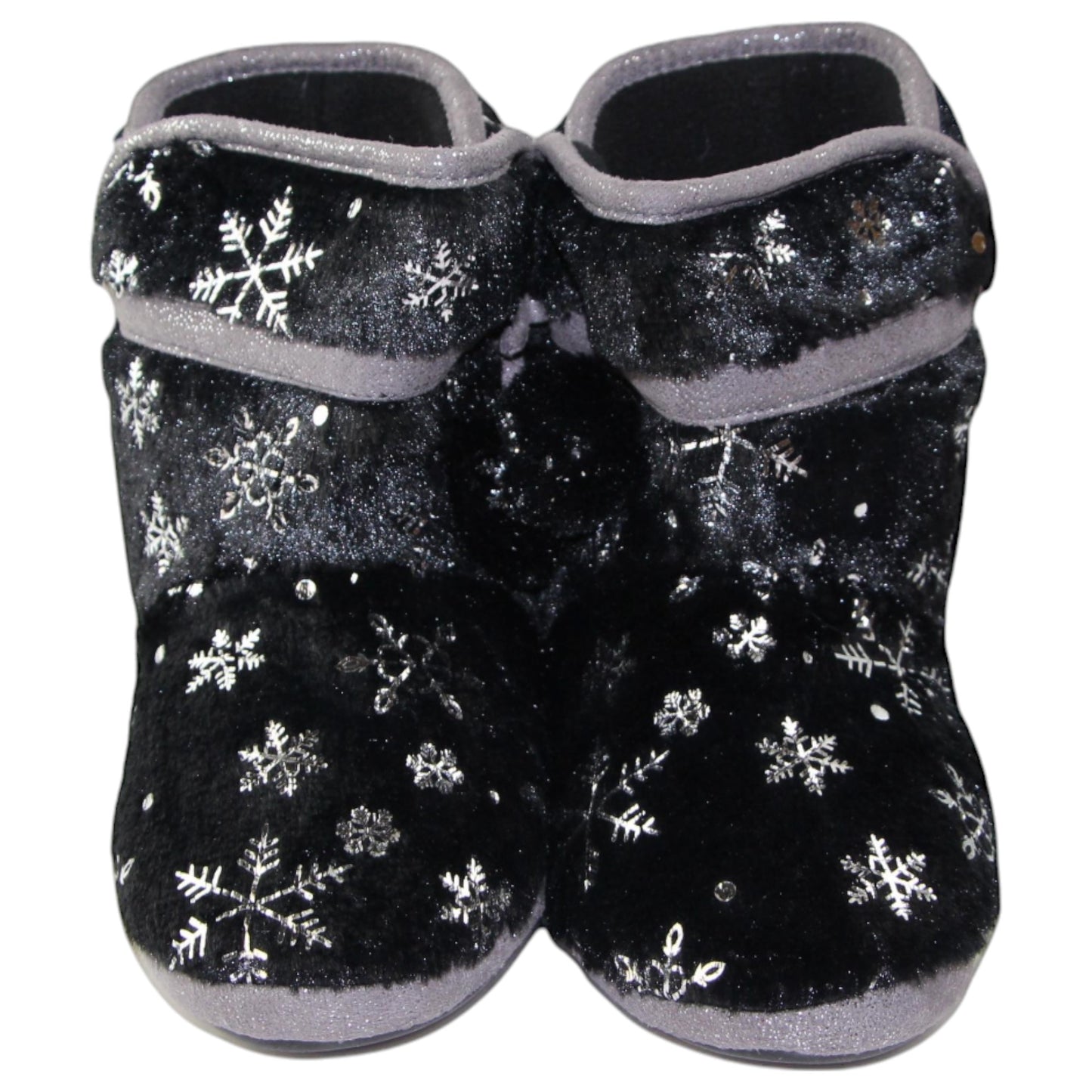 Womens Bellissimo Snow Boot Slippers Black